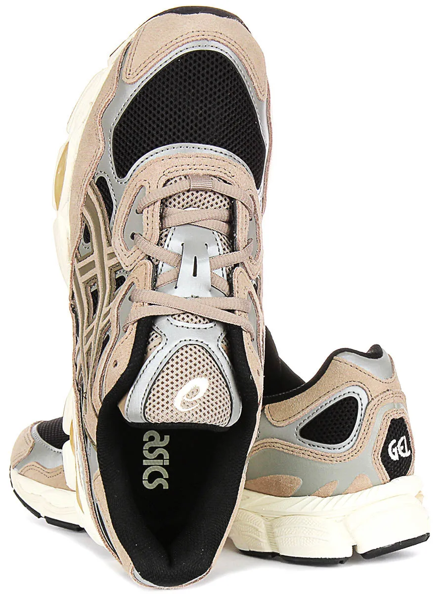 Asics Gel NYC In Grey Black For Men Midsole Support