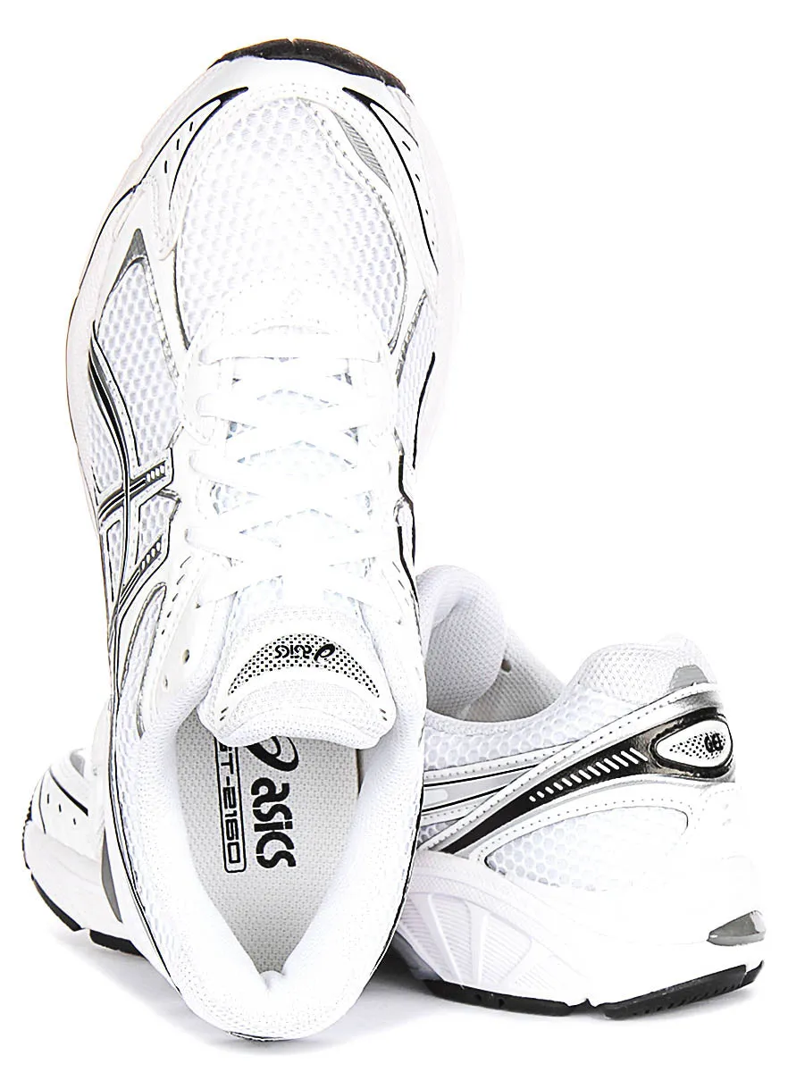 Asics GT 2160 In White Silver for Men Foot alignment