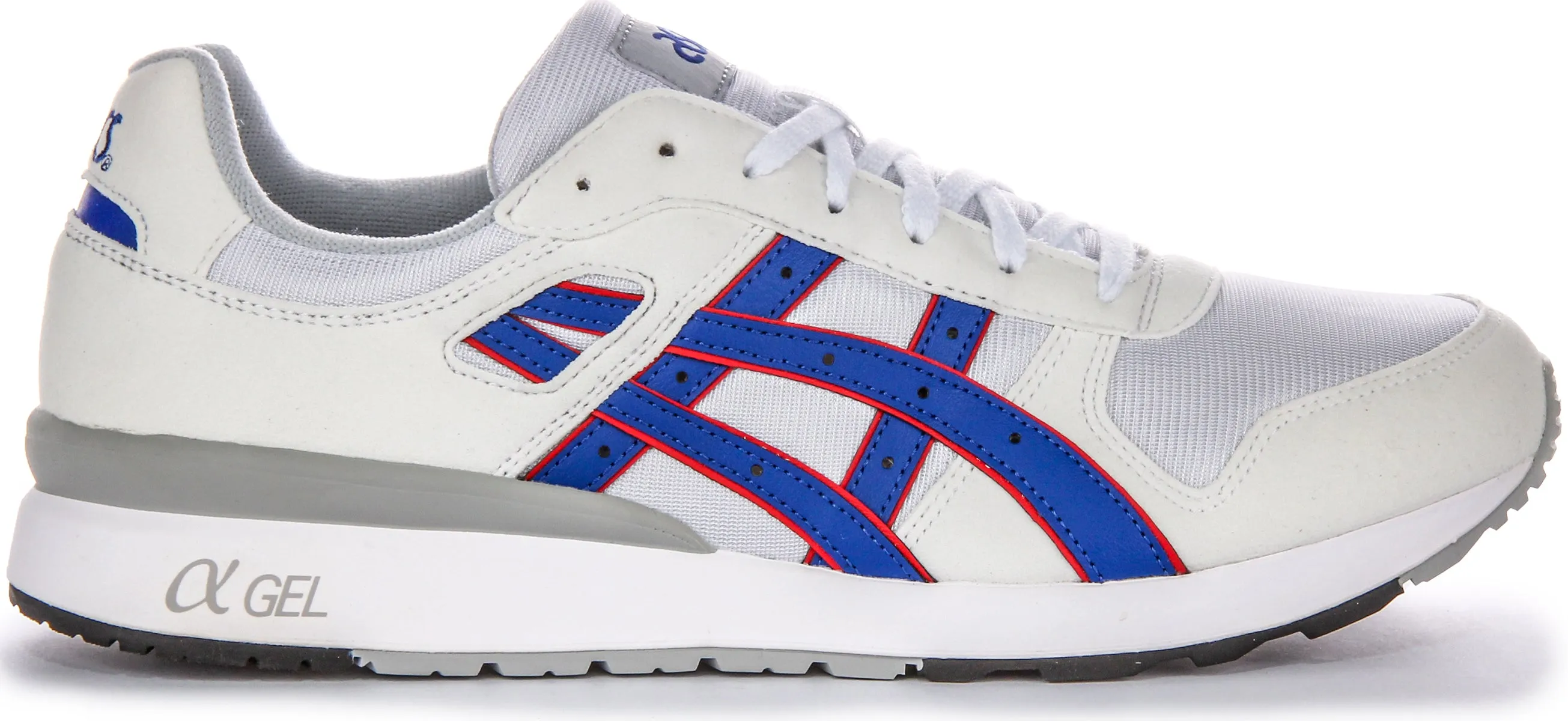 Asics GT II In White Blue Trainers or Men Air Touch