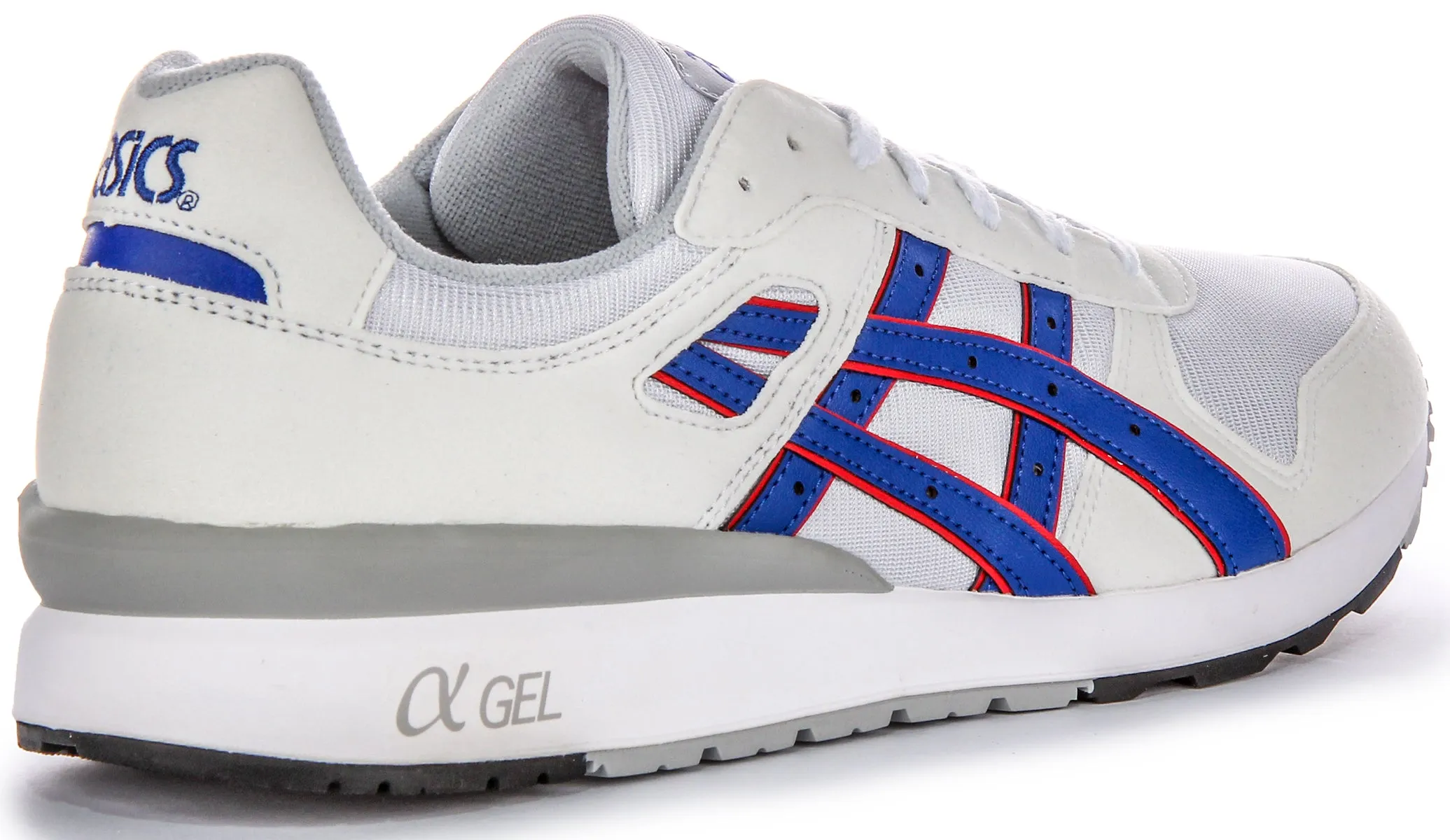 Asics GT II In White Blue Trainers or Men Air Touch
