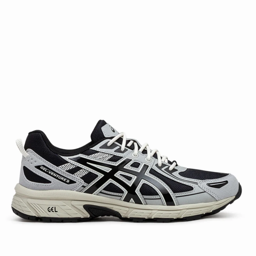 No-Slip Grip ASICS - Gel-Venture 6 - Black/Black - Unisex [1203A438 001]