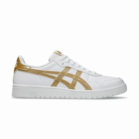 ASICS - Japan S - White/Pure Gold - Unisex [1203A564 103] Modern Feel Comfortable Walking