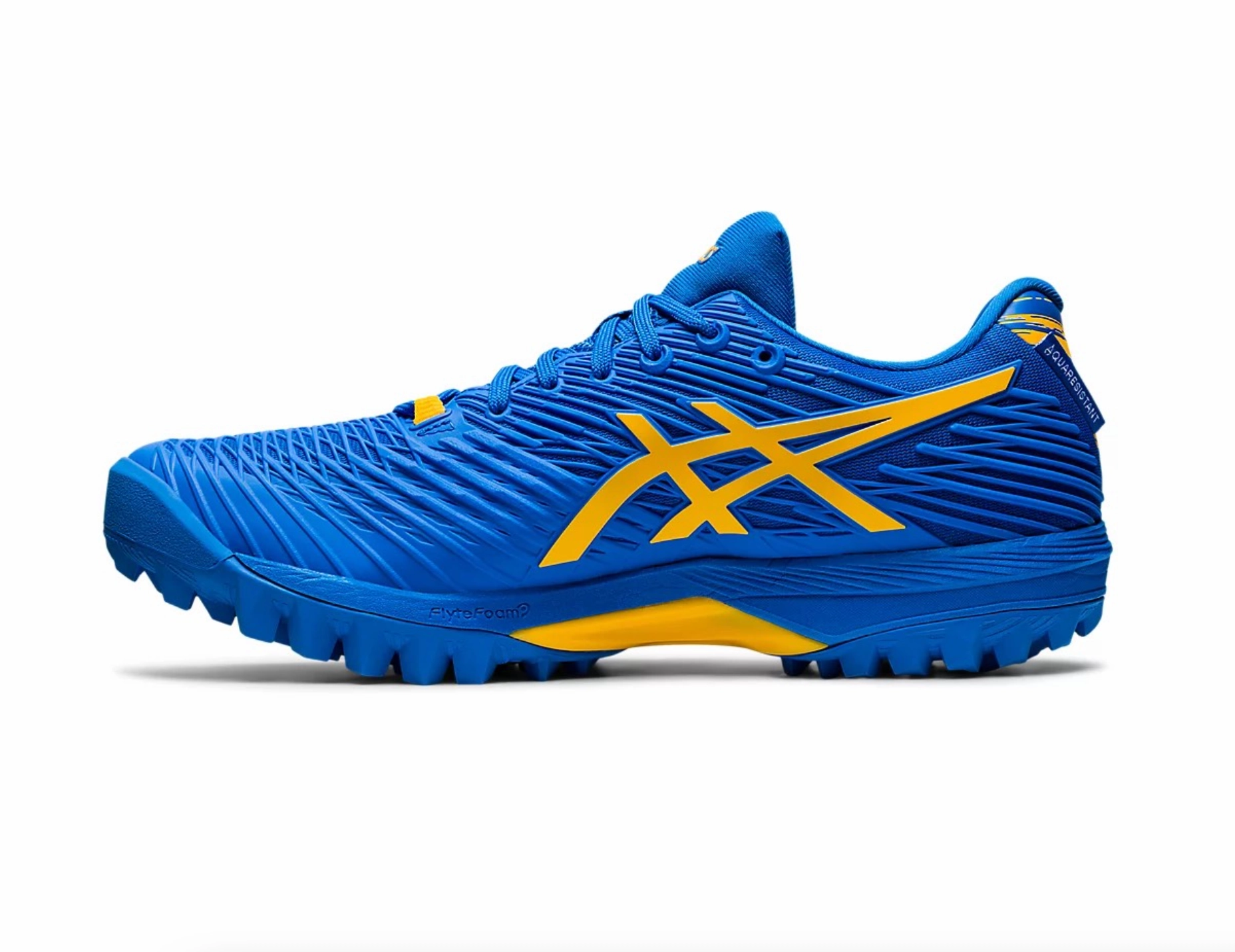 Asics Field Speed FF Mens (Electric Blue/Sunflower) Iconic structure