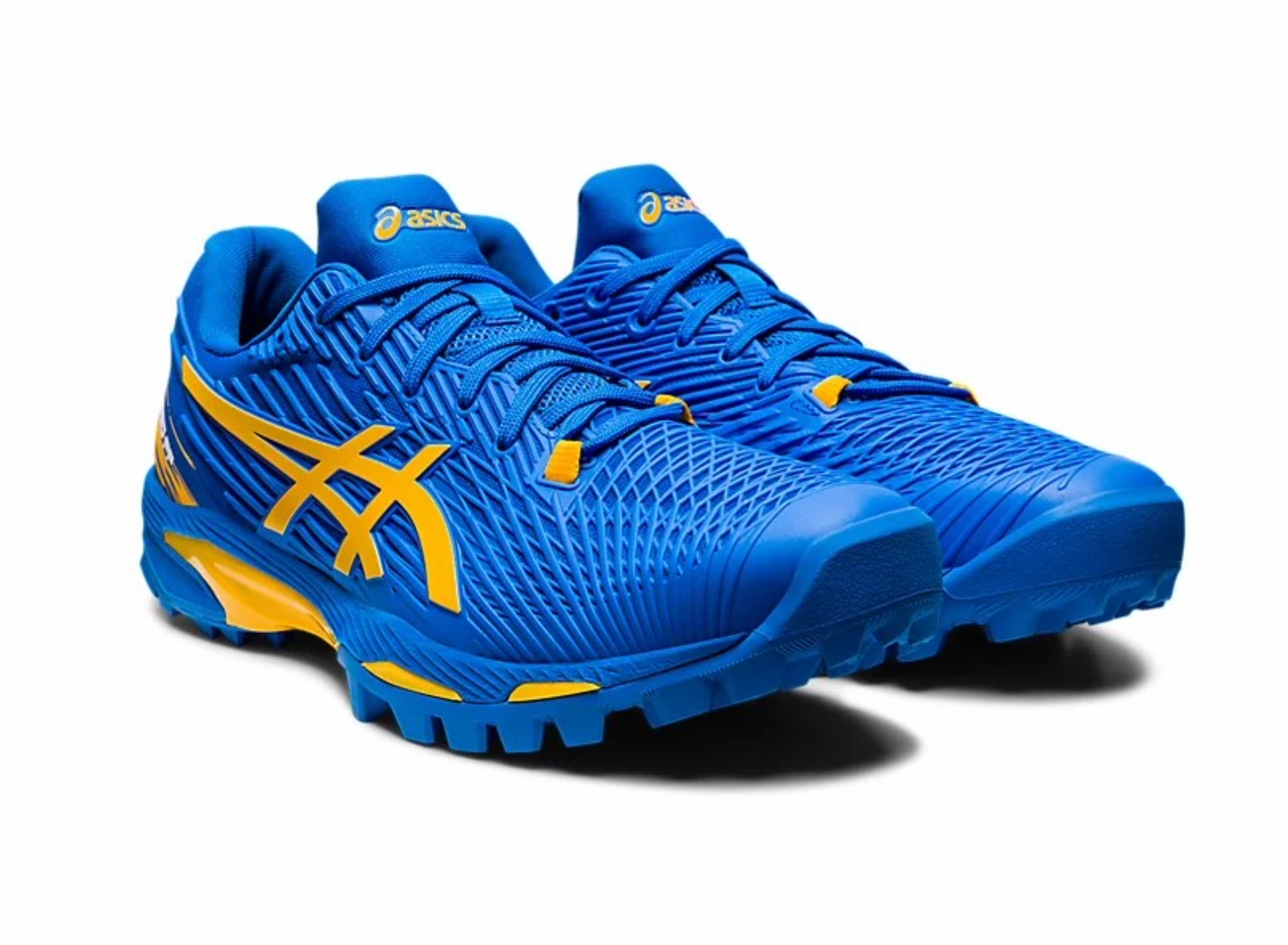 Asics Field Speed FF Mens (Electric Blue/Sunflower) Iconic structure