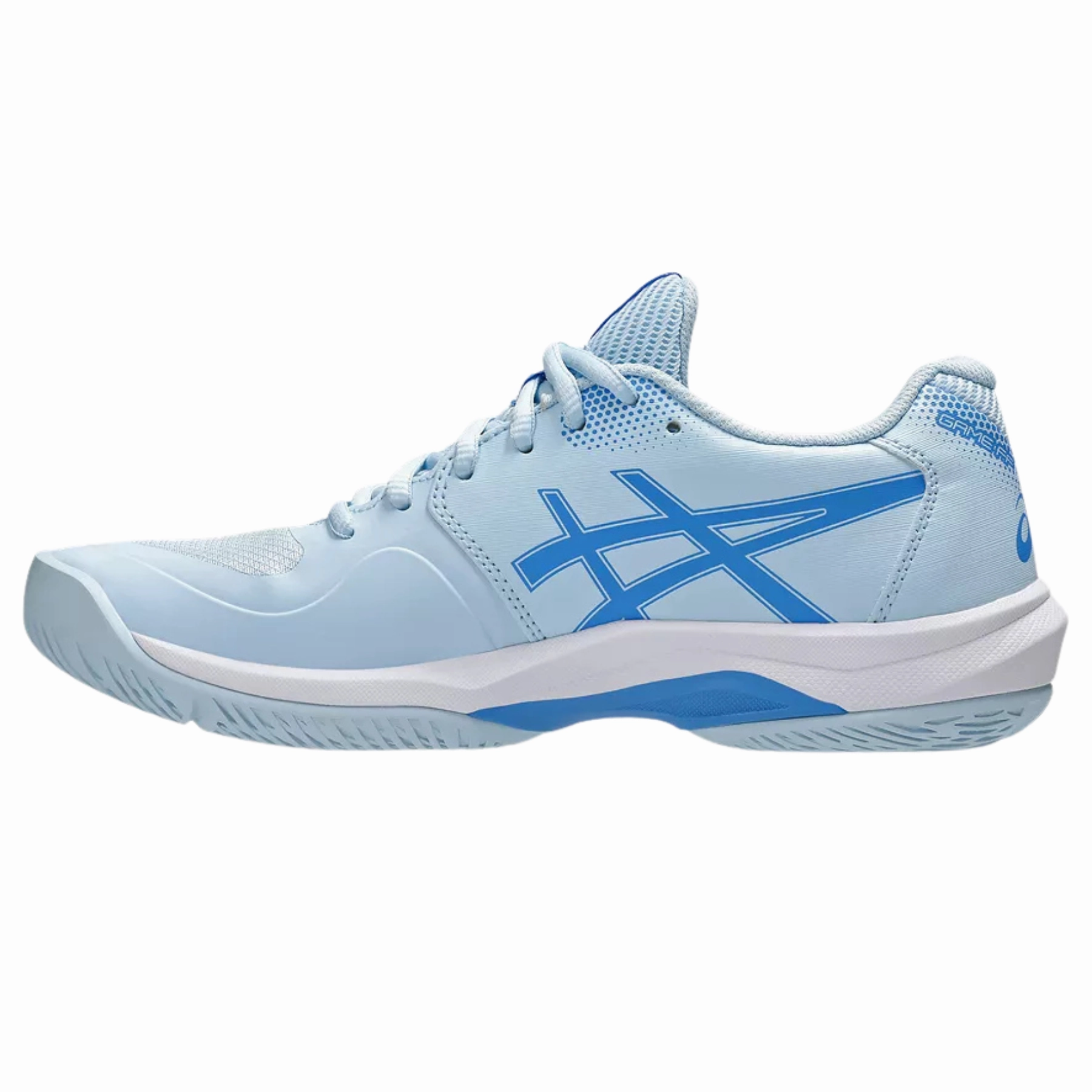 Asics Game FF Pickleball Shoes - Light Blue/Blue Coast City Comfort
