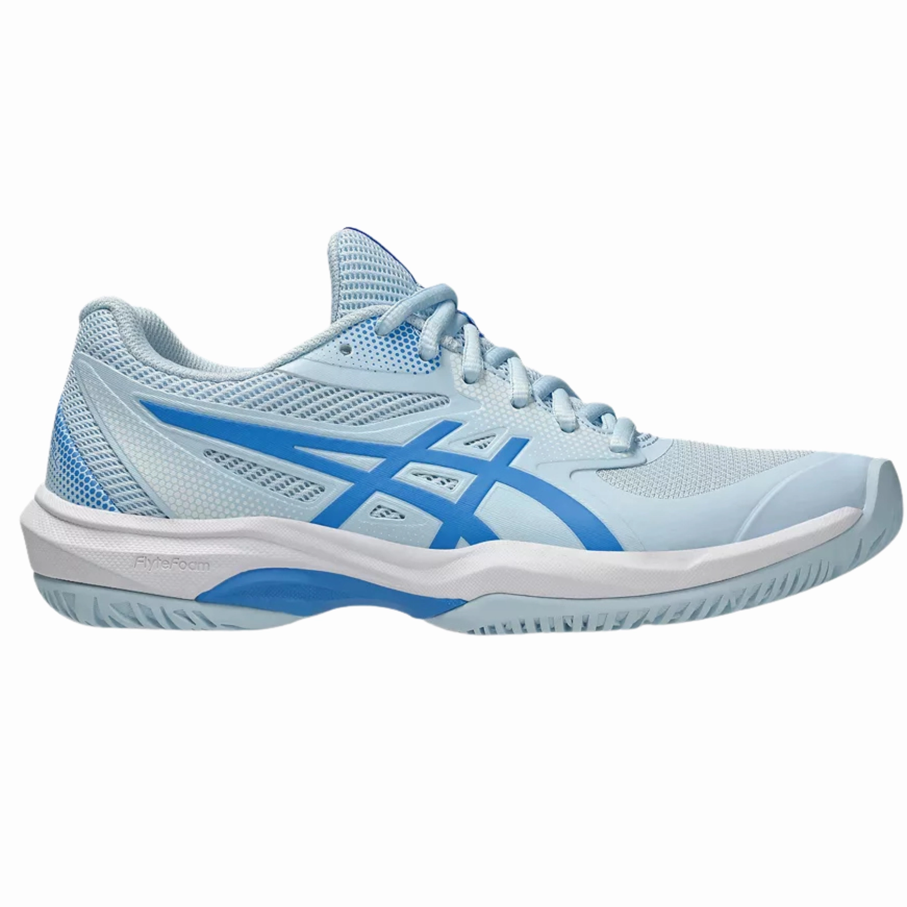 Asics Game FF Pickleball Shoes - Light Blue/Blue Coast