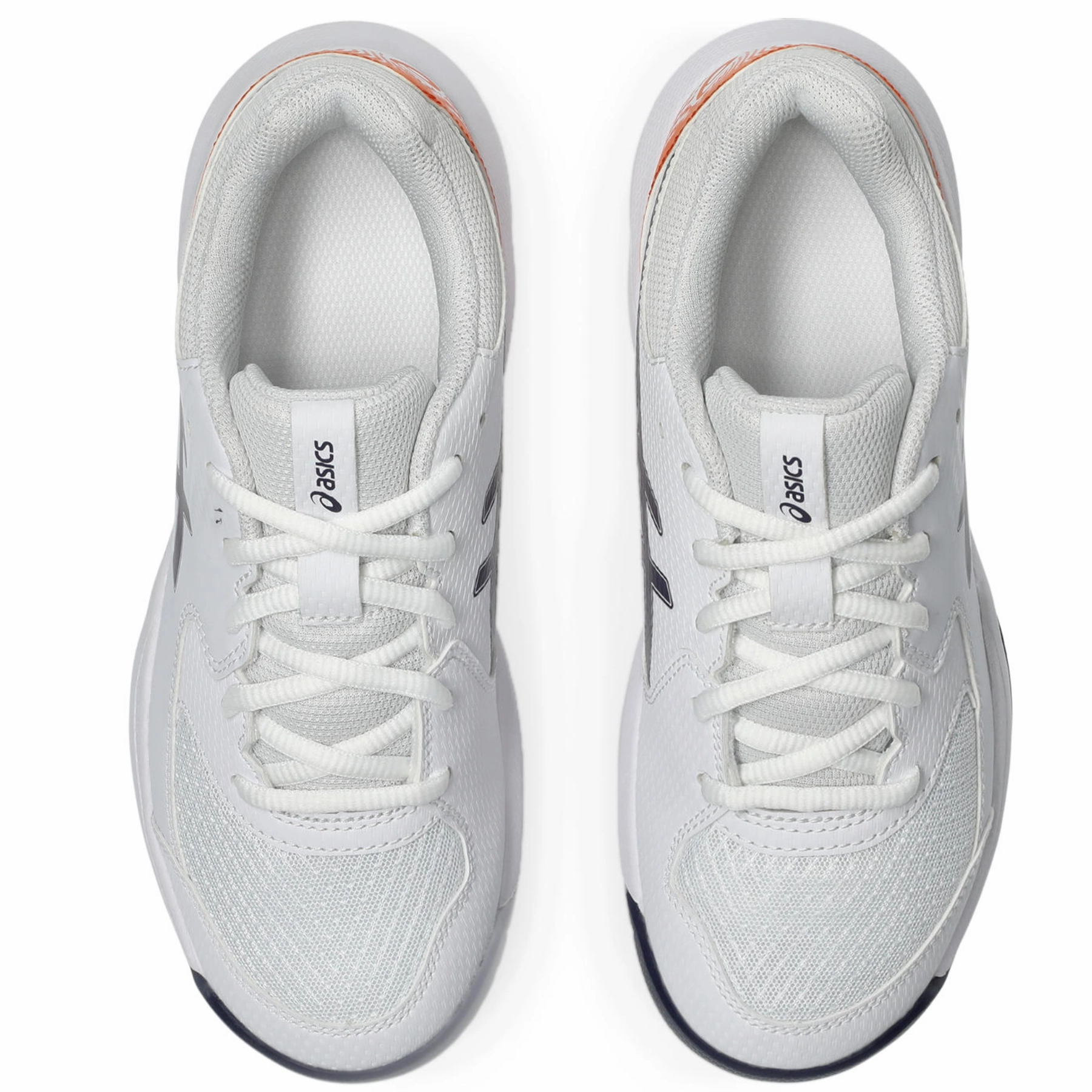 Asics Gel-Dedicate 8 GS Kids Tennis Shoes - White/Indigo Fog Sleek Ease