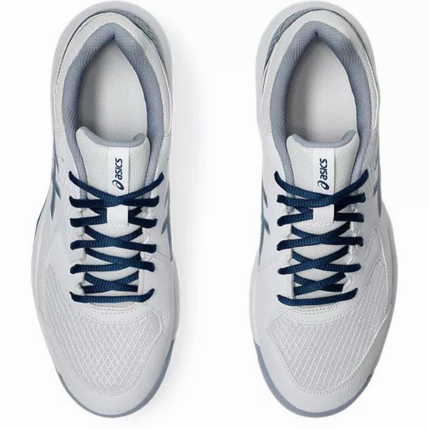 Asics Gel Dedicate 8 Mens Tennis Shoes - White/Mako Blue All Walk Ready