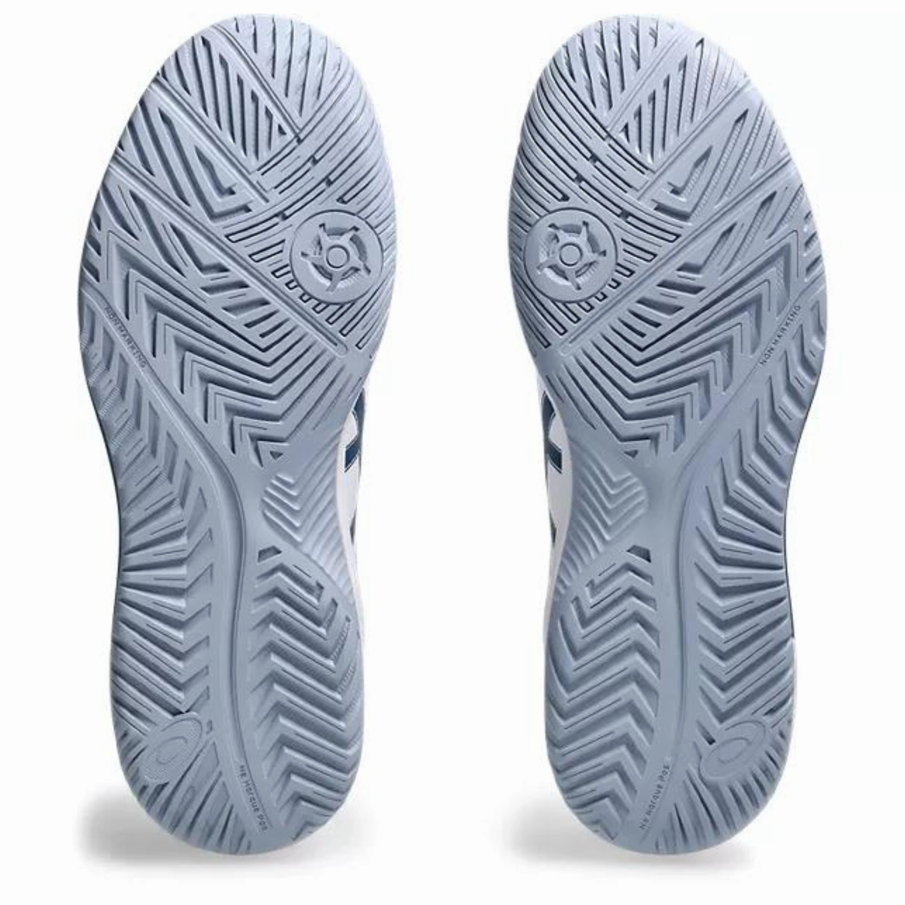 Asics Gel Dedicate 8 Mens Tennis Shoes - White/Mako Blue All Walk Ready