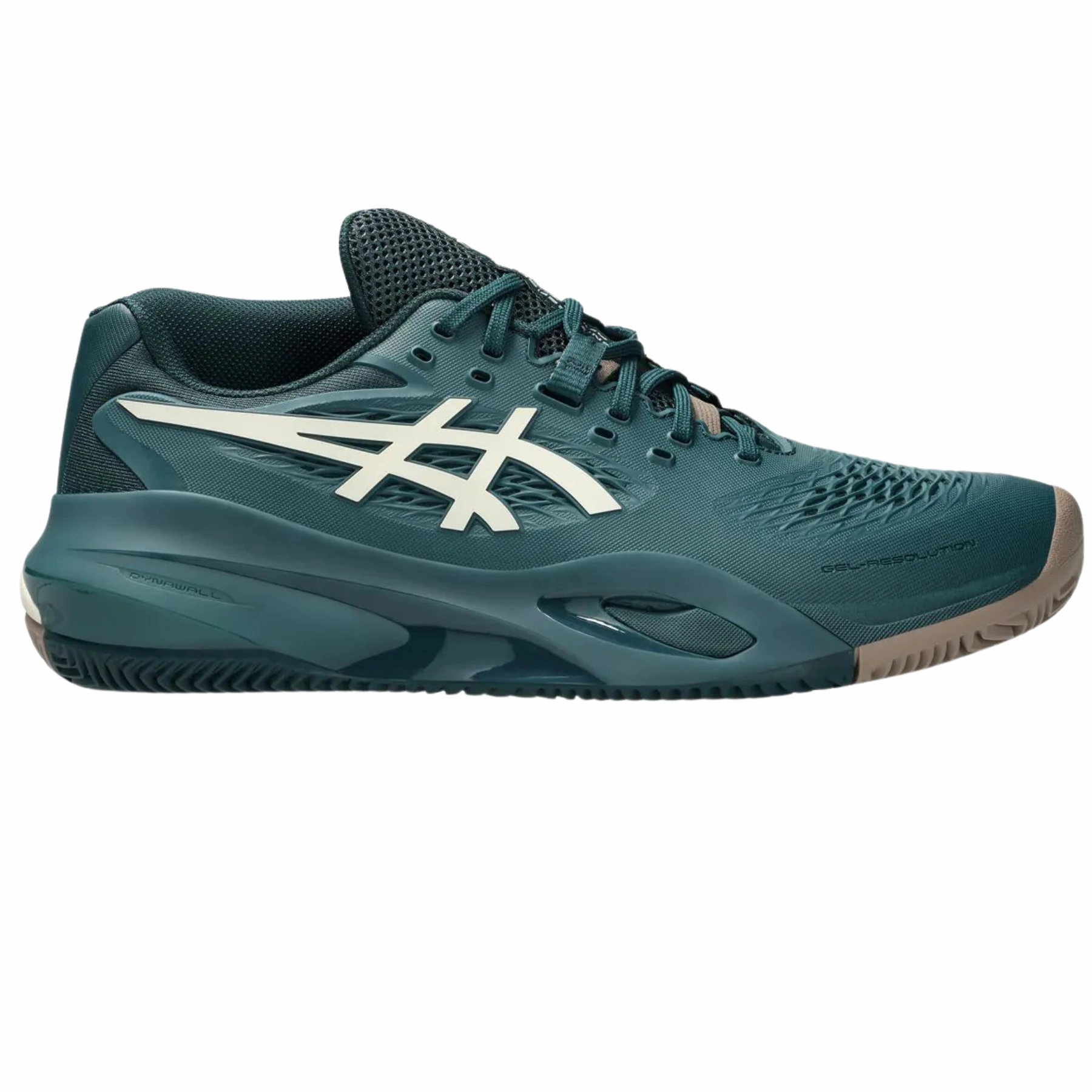 Asics Gel-Resolution X Clay Mens Tennis Shoes - Saxon Green / Birch