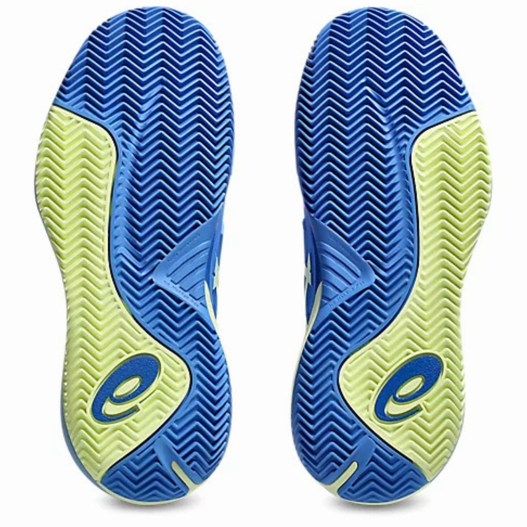 Asics Gel Resolution X Clay Womens Tennis Shoes Blue Coast /Huddle Yellow Stability Jump