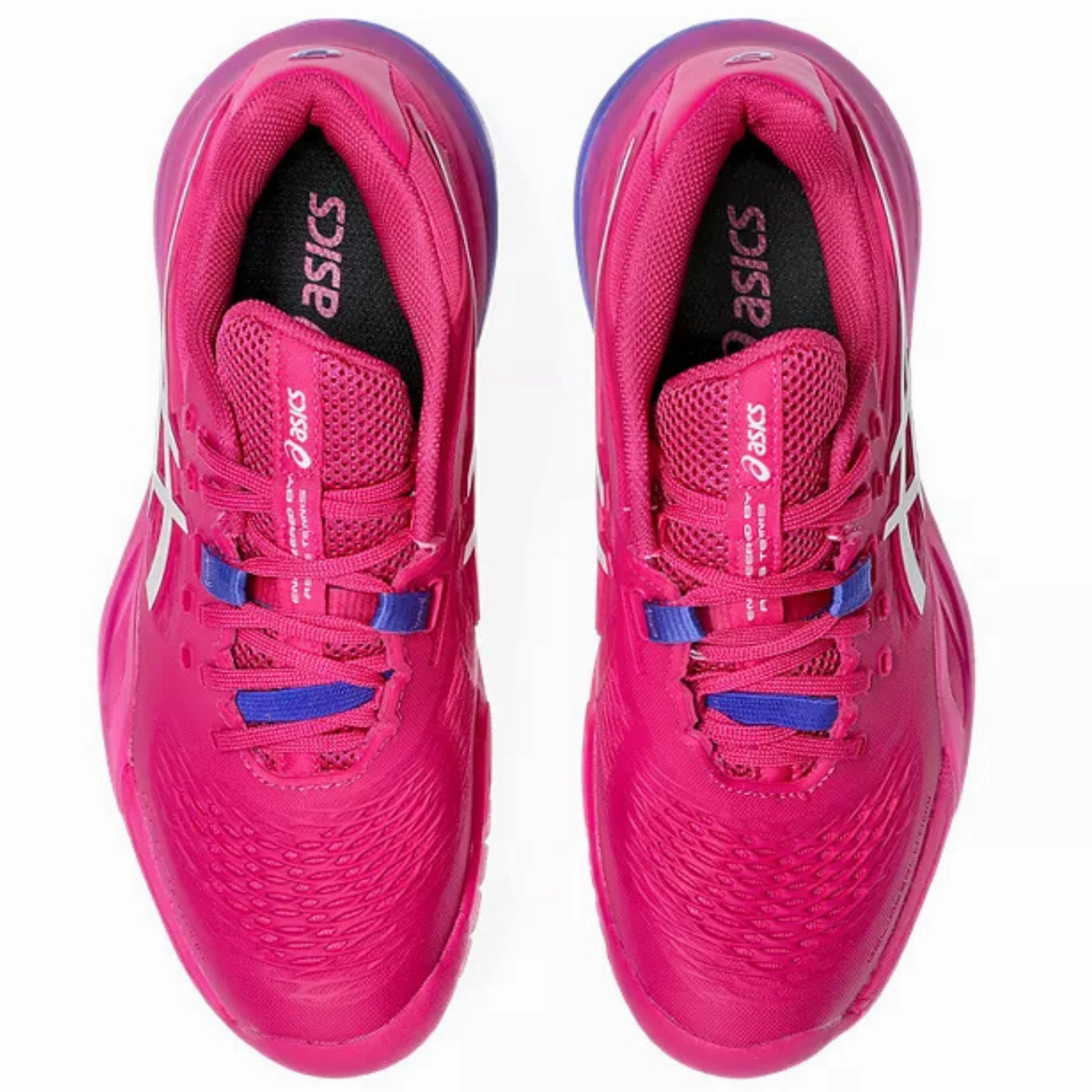 Asics Gel Resolution X Hard Court Womens Tennis Shoes - Bright Rose/Cream Quick Ride