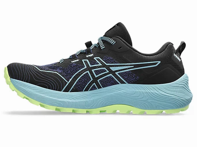 Asics Gel Trabuco 11 (Black/Gris Blue) Womens Plush Lining