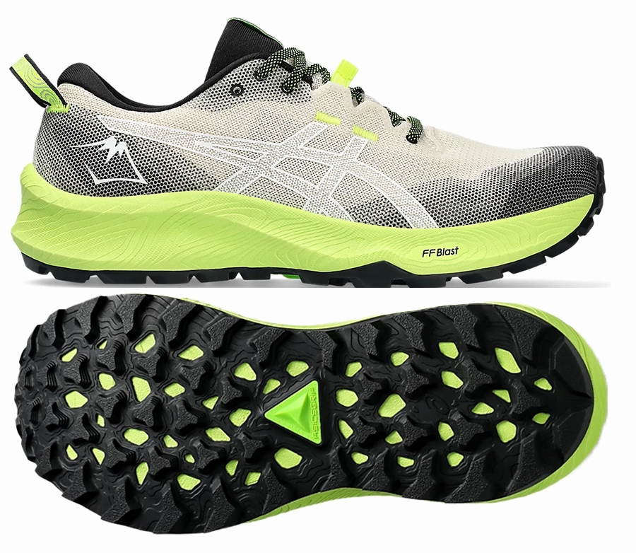 Sporty Casual Classy Fit ASICS Gel Trabuco 12 (Oatmeal/White) Mens