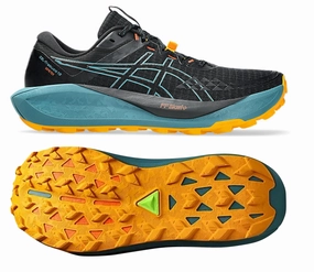 ASICS Gel Trabuco 13 GTX (Black/Atlantis Blue) Mens Step Smart Weekend Casual