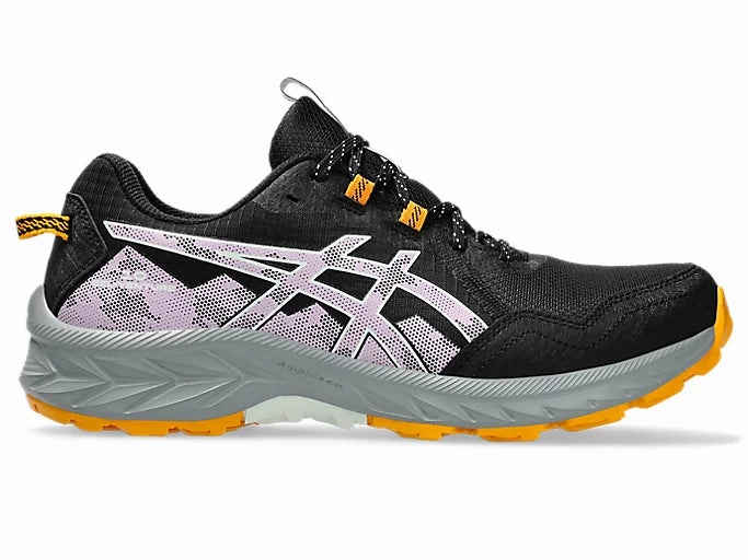 ASICS Gel Venture 10 (Black/Light Ube) Womens Lightweight Construction