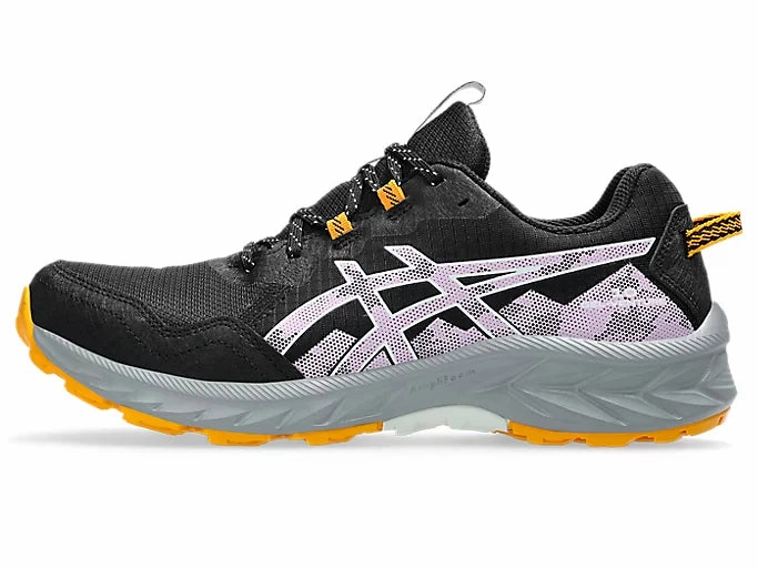 ASICS Gel Venture 10 (Black/Light Ube) Womens Lightweight Construction