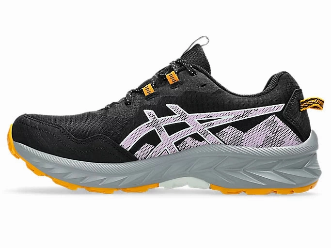ASICS Gel Venture 10 (Black/Light Ube) Womens Lightweight Construction