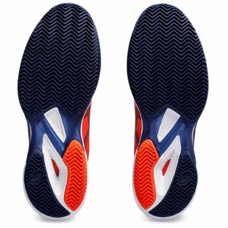 Asics Solution Speed FF 3 Clay Men Tennis Shoes - Koi/Blue Expanse Flex Drive