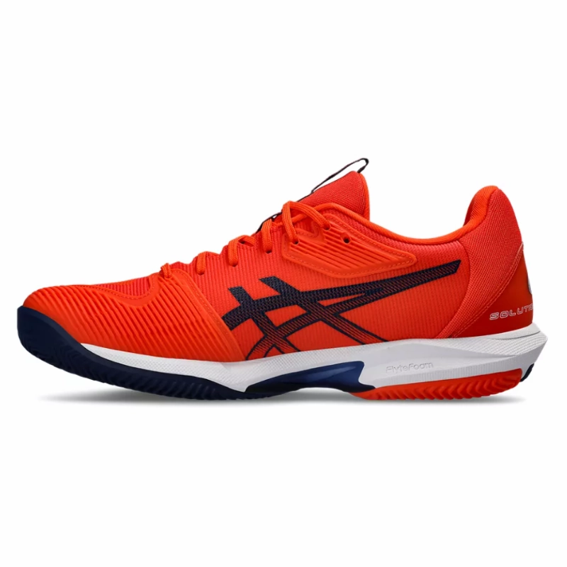 Asics Solution Speed FF 3 Clay Men Tennis Shoes - Koi/Blue Expanse Sleek Profile Boost
