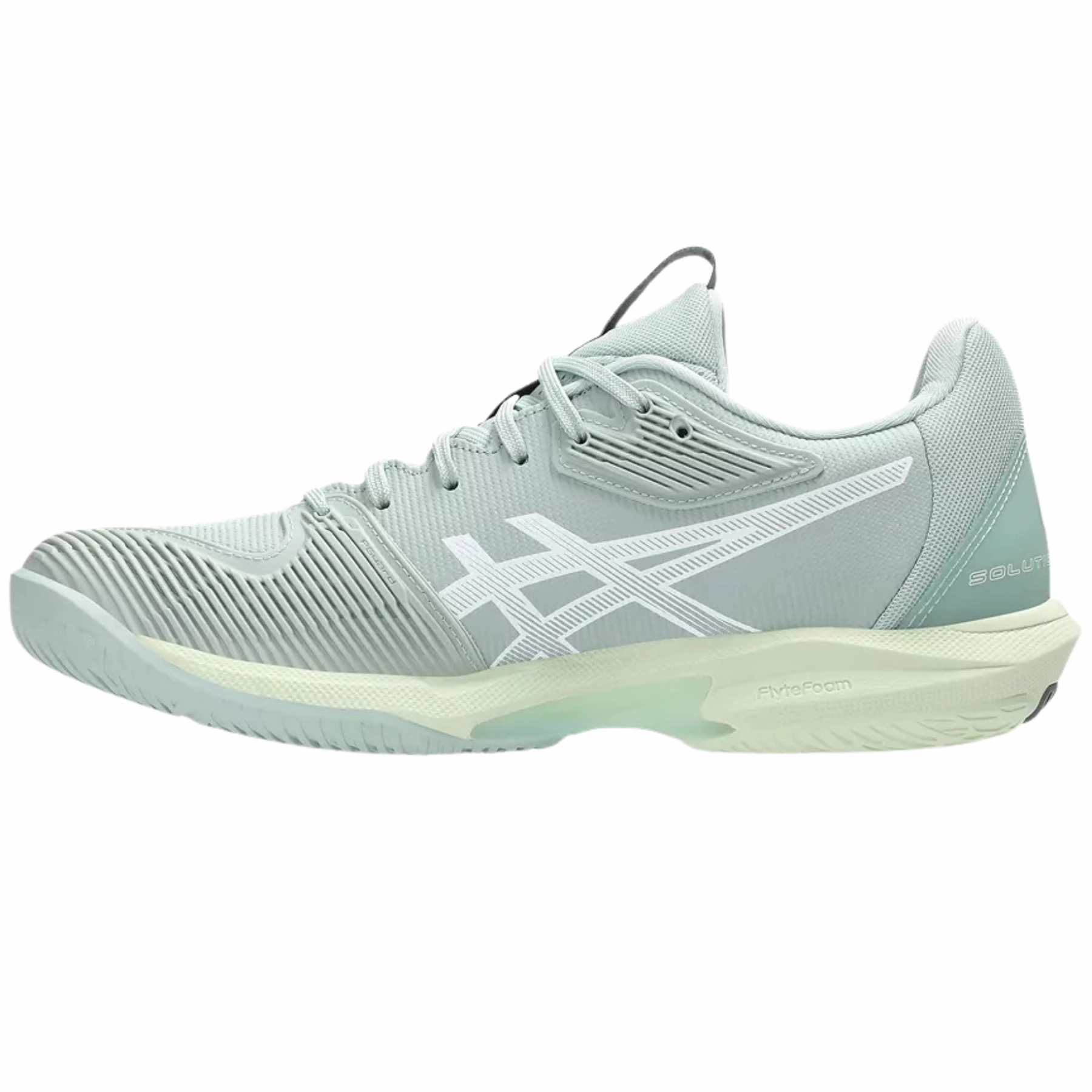 Asics Solution Speed FF 3 Hard Court Womens Tennis Shoes - Lichen Rock/White Luxurious lining