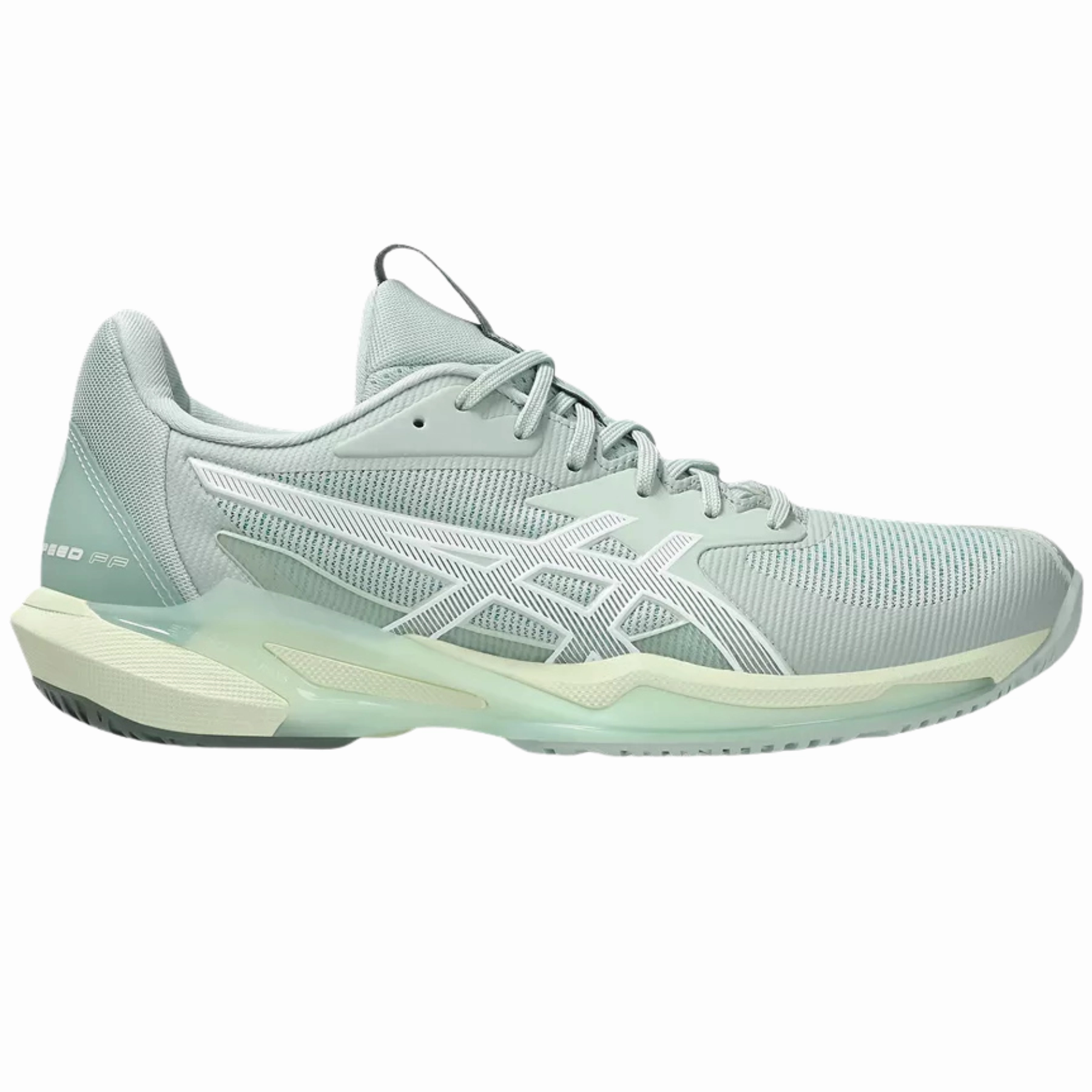 Asics Solution Speed FF 3 Hard Court Womens Tennis Shoes - Lichen Rock/White Luxurious lining