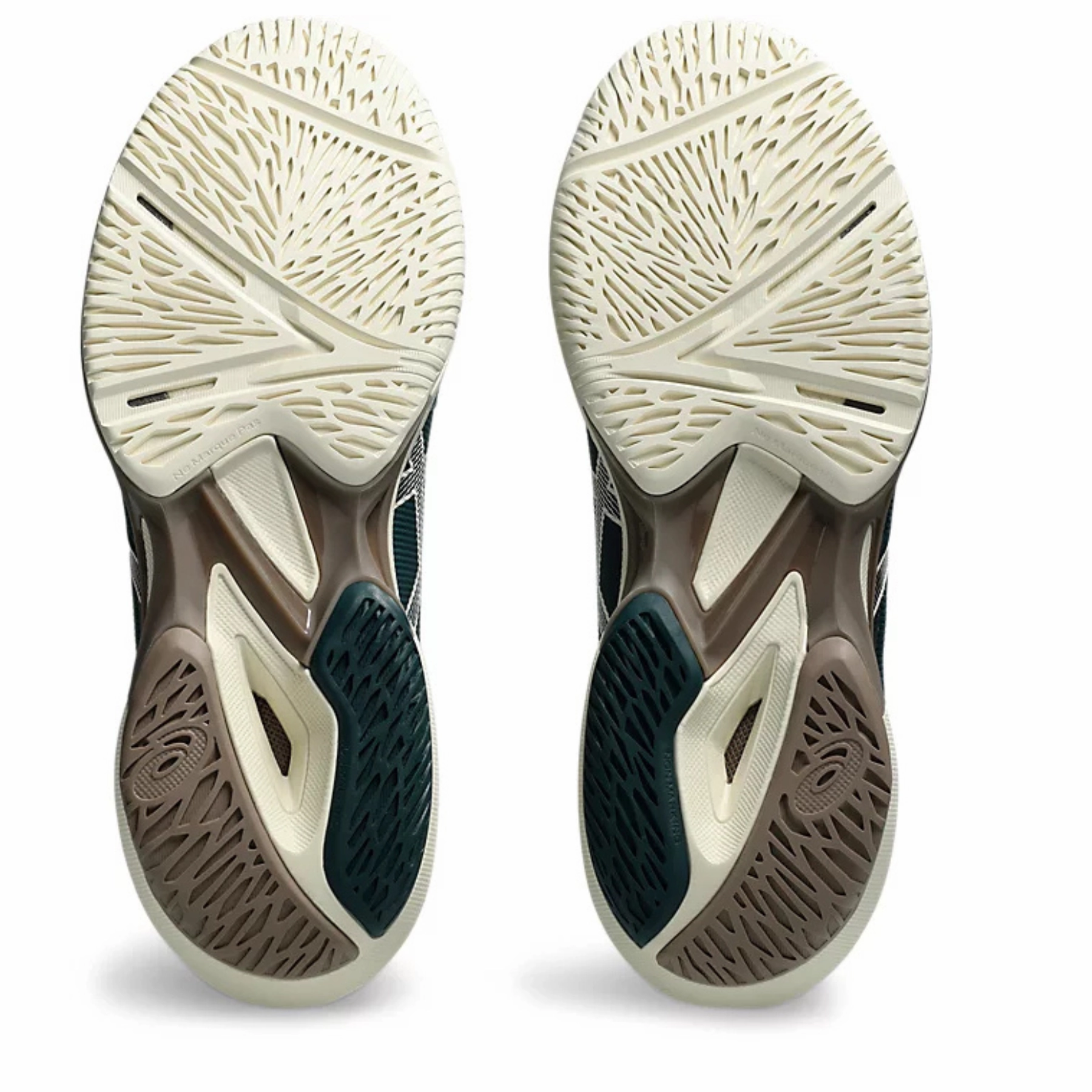 Asics Solution Speed FF 3 Men Tennis Shoes - Saxon Green/Birch Flex Fit Technology