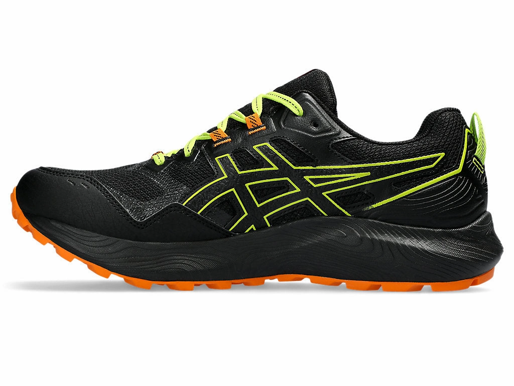 Asics Sonoma 7 (Black/Bright Orange) Mens Urban Trail Fit