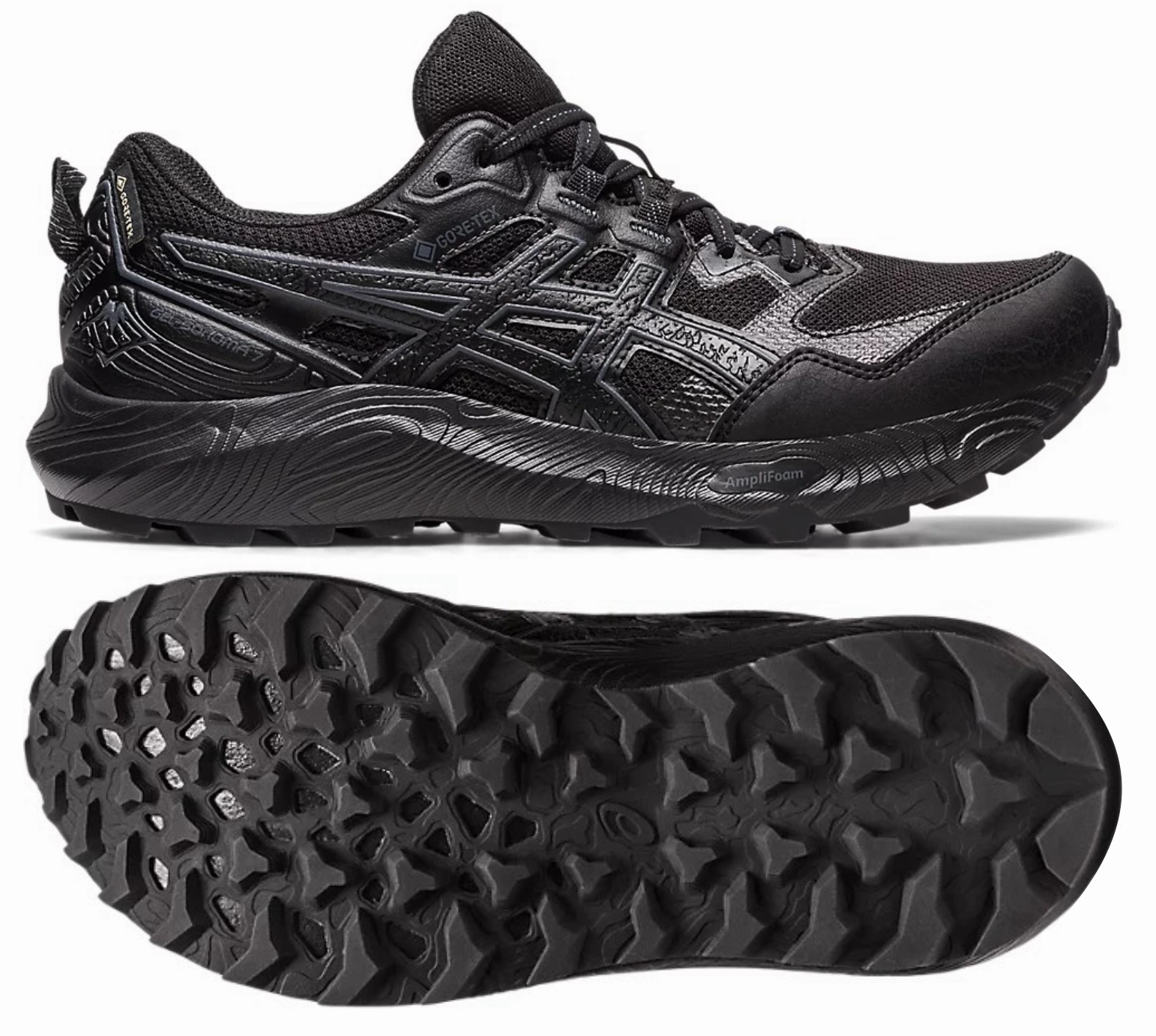 Asics Sonoma 7 G-TX (Black/Carrier Grey) Mens High Support Lightweight Construction