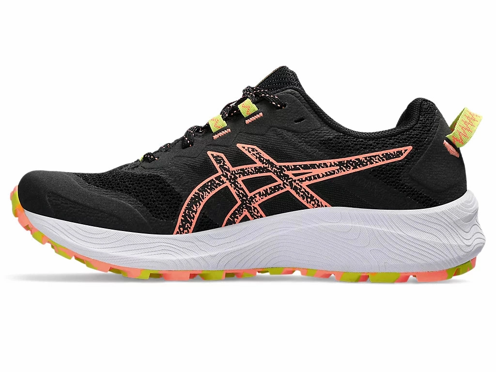 ASICS Trabuco Terra 2 (Black/Sun Coral) Womens Dynamic piece