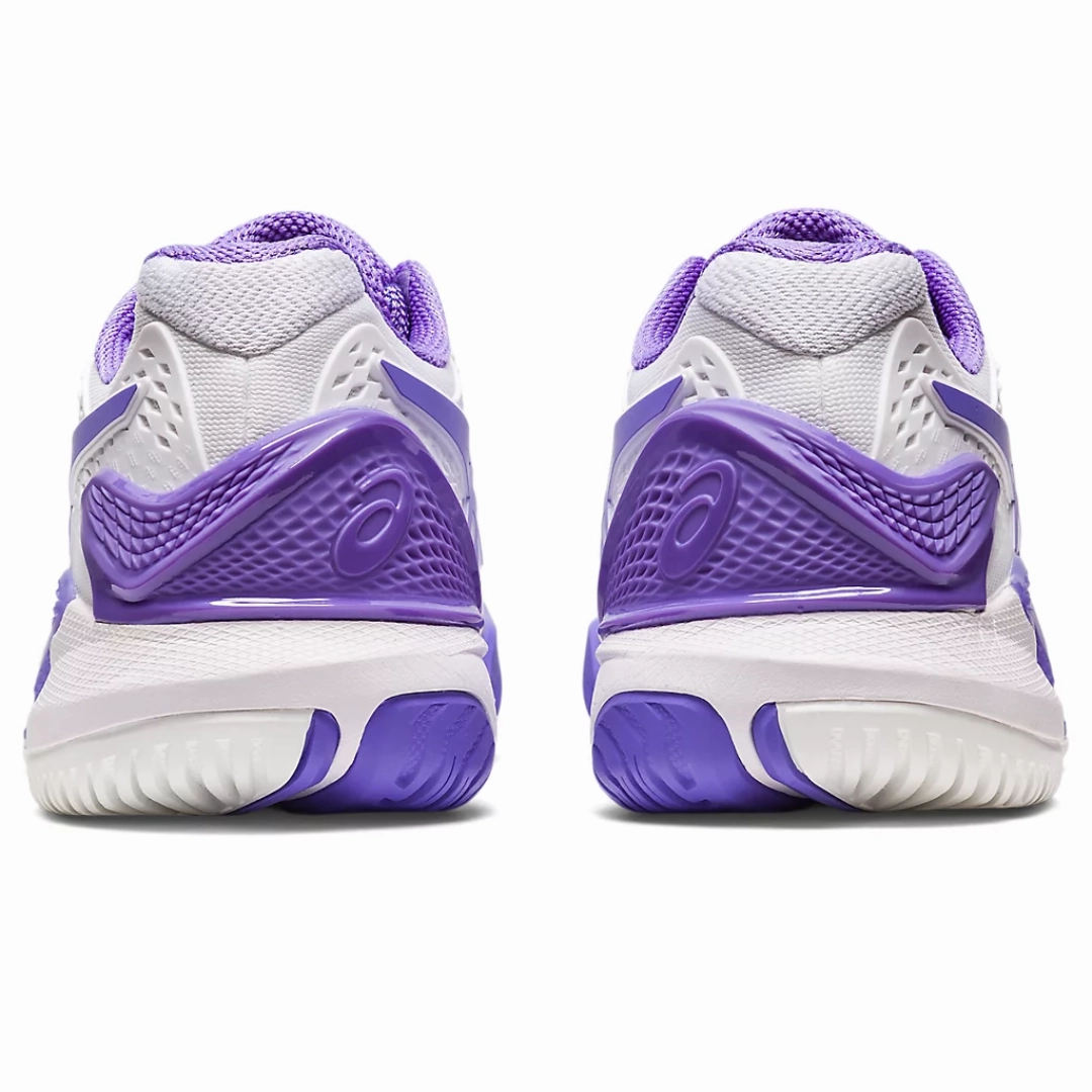 Asics Women Gel Resolution 9 Tennis Shoes - White/Amethyst Fashion-driven