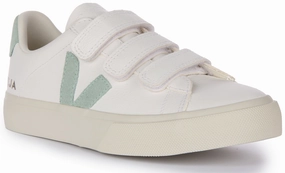 slim cut Odor Resistant Veja Recife Chromfre In White Green For Women