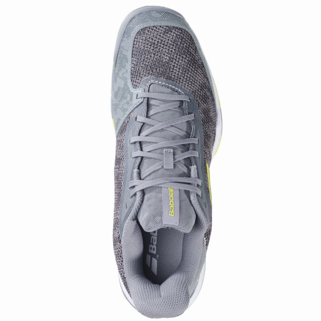 Babolat Jet Tere Clay Men Tennis Shoes - Grey/Aero Adaptive Training