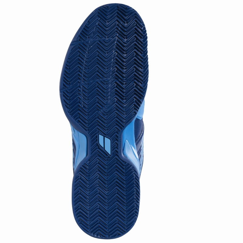 Babolat Propulse Fury Clay Tennis Shoes - Drive Blue Modern Motion
