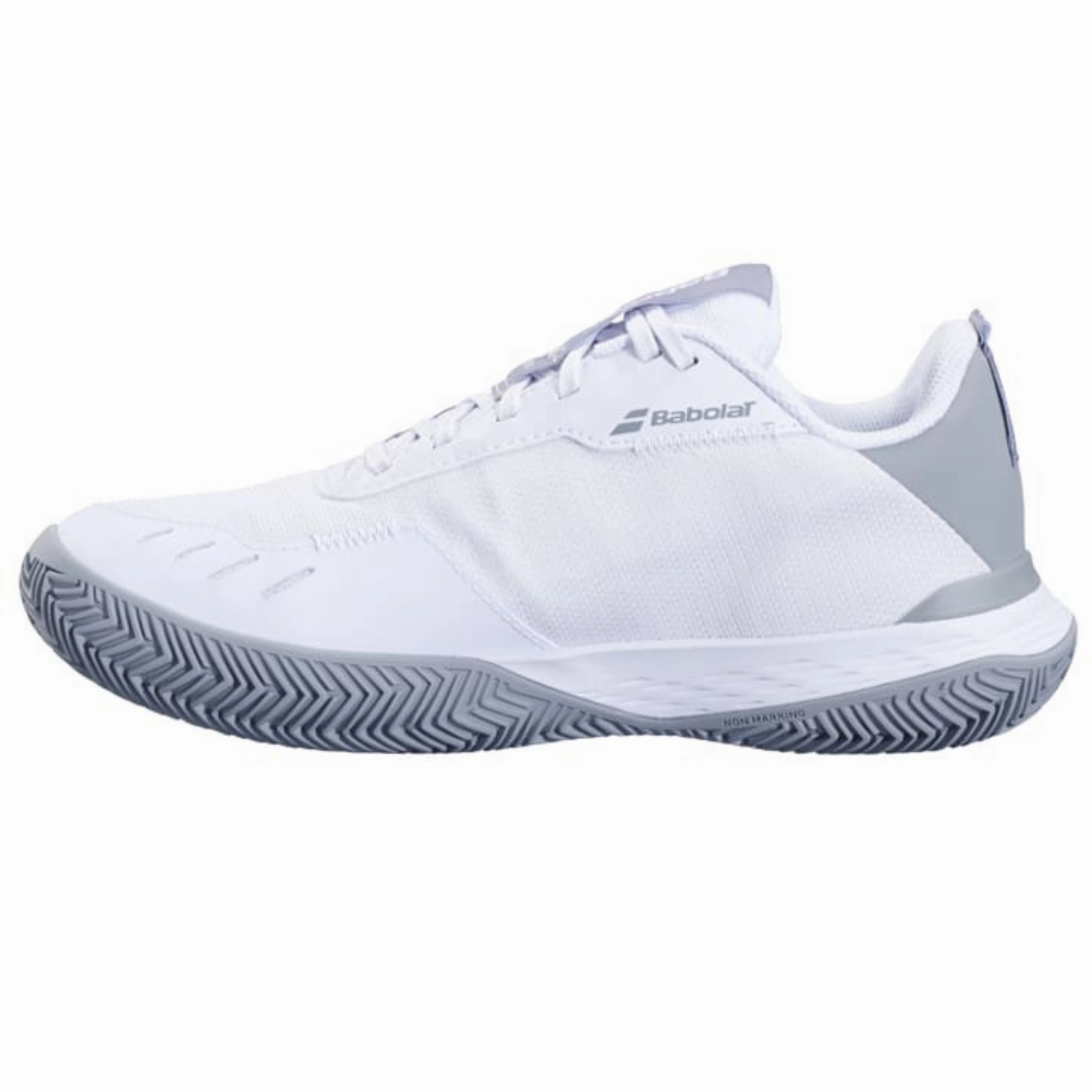 Babolat Sfx Evo Clay Women Tennis Shoes - White/Lunar Grey Durable Running