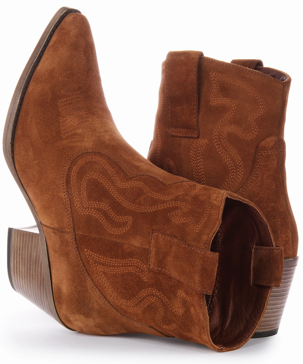 Backpacking Buffs Justinreess England Nova Suede In Tan Suede For Women