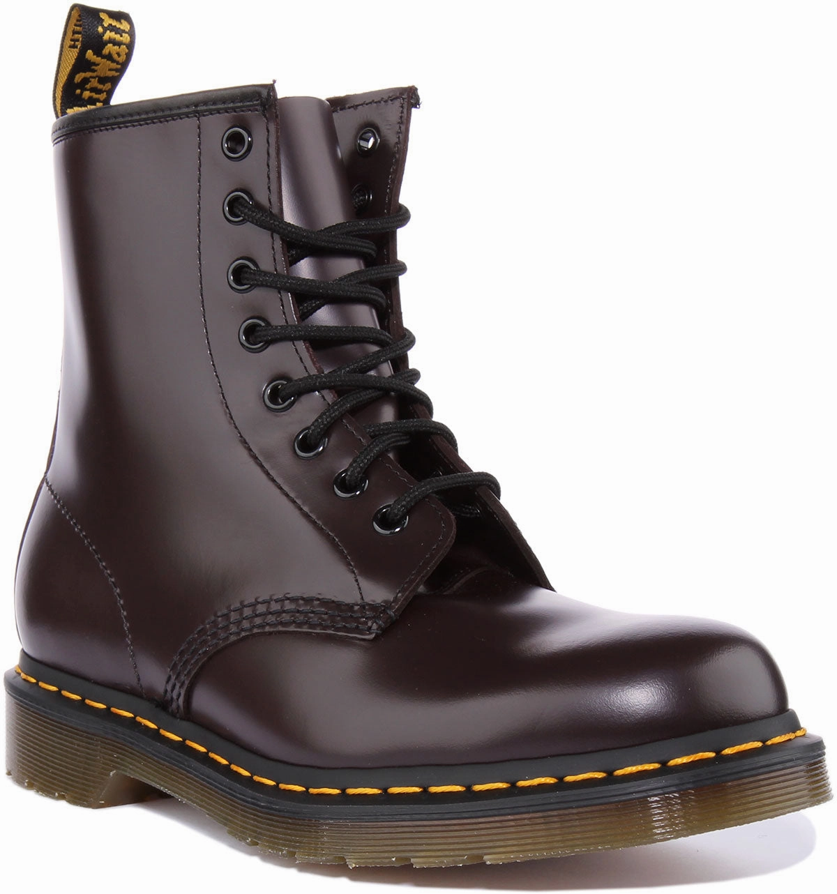 Dr Martens 1460 In Burgundy Versatile Hiking Secure Hiking