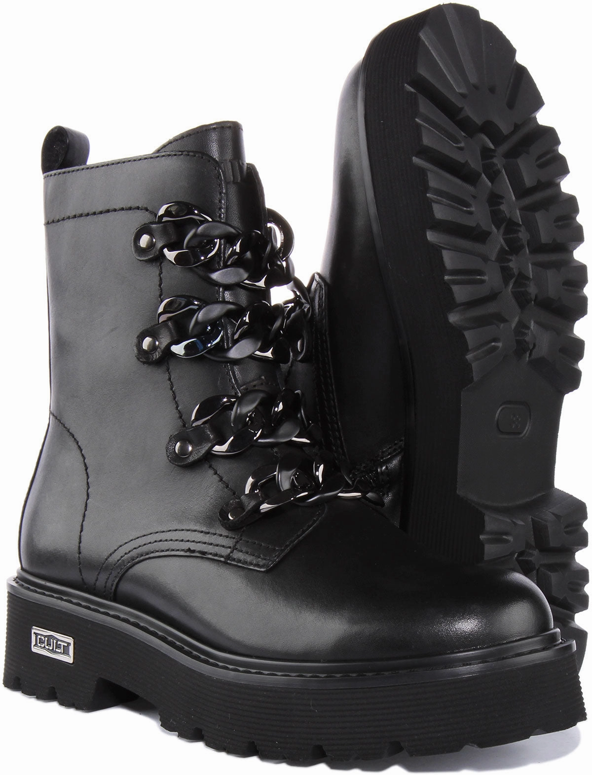 Backpacking Shoes Cult Slash Chain In Black For Women