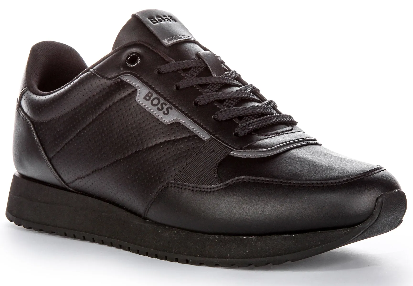 Boss Kai Runner Ltpf In Black For Men Walk Power