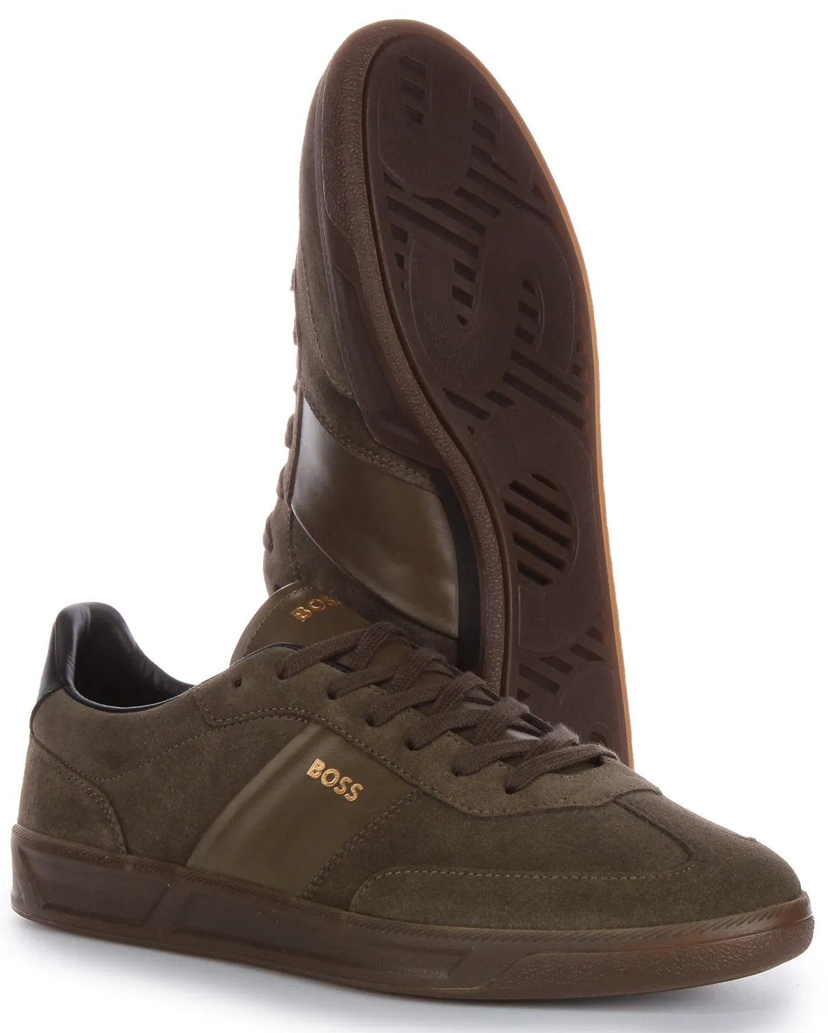 Balance Line Boss Brandon Tennis Suede In Khaki For Men