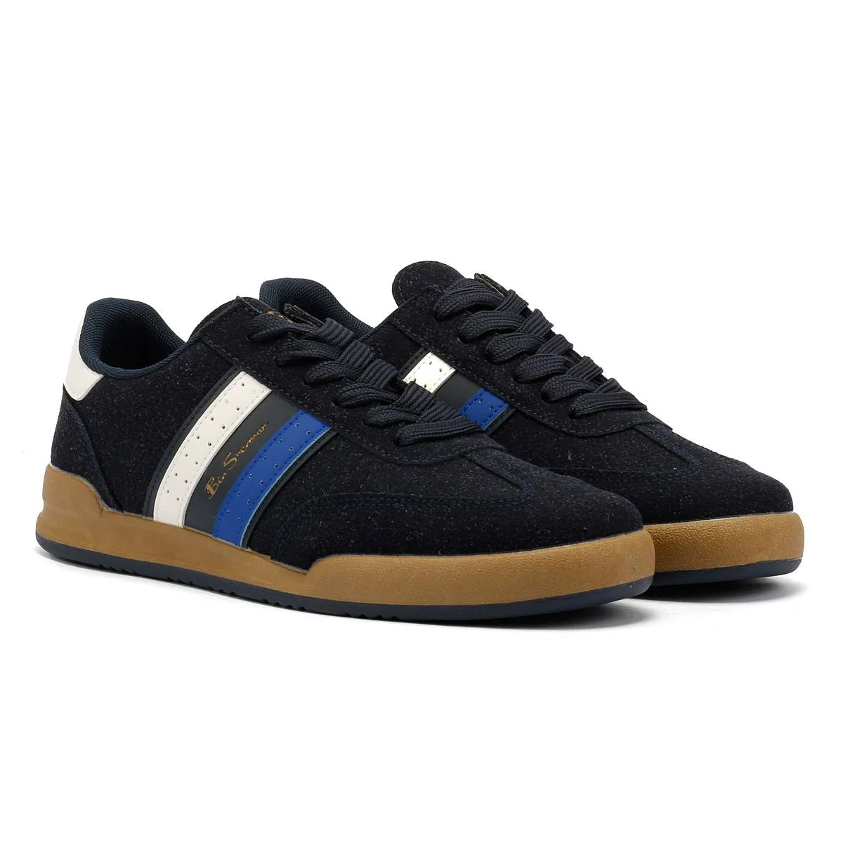 Low friction Ben Sherman Sokka Men's Navy Trainers