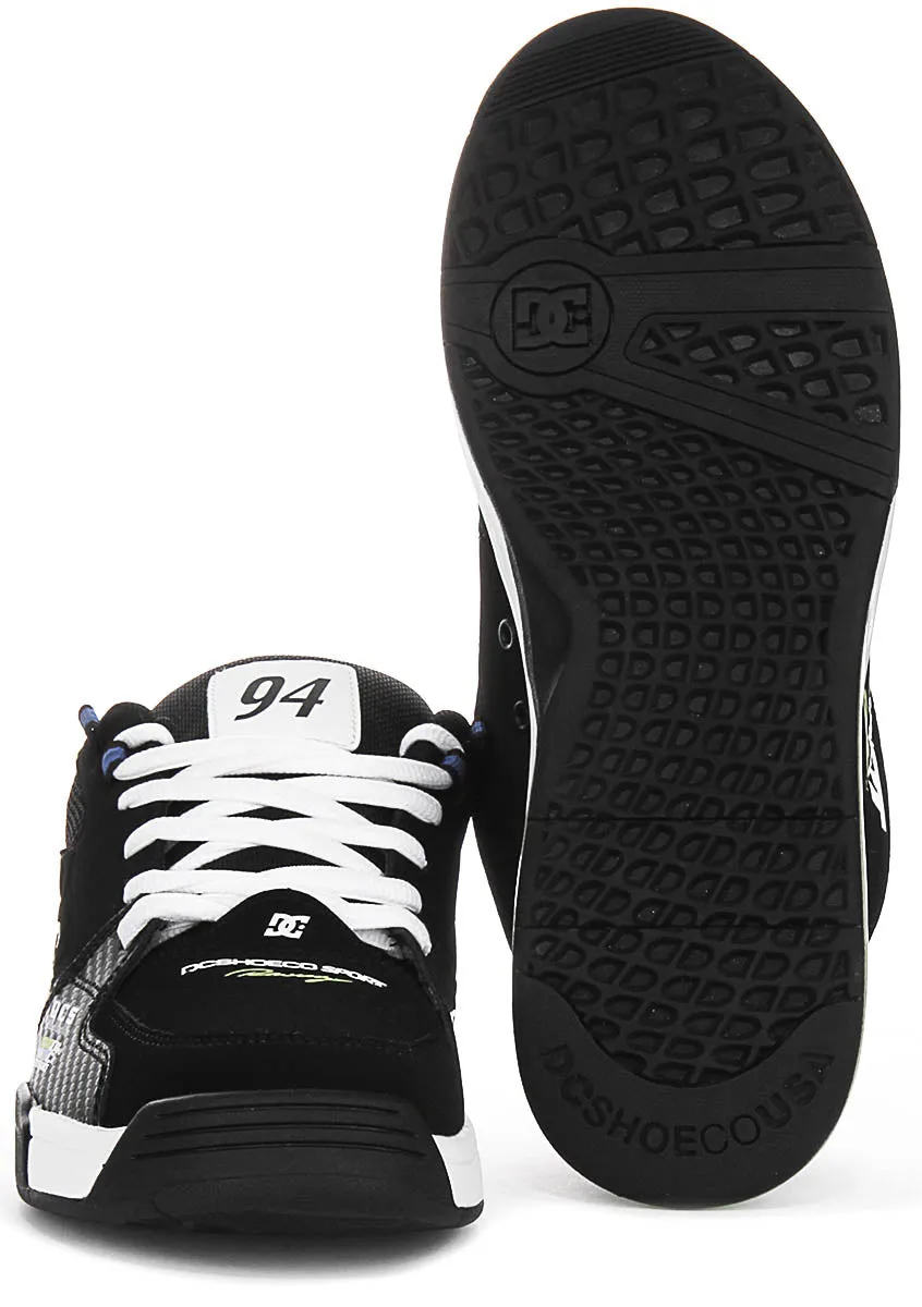 Balanced Stability Dc Shoes Versatile LE In Black Blue For Men
