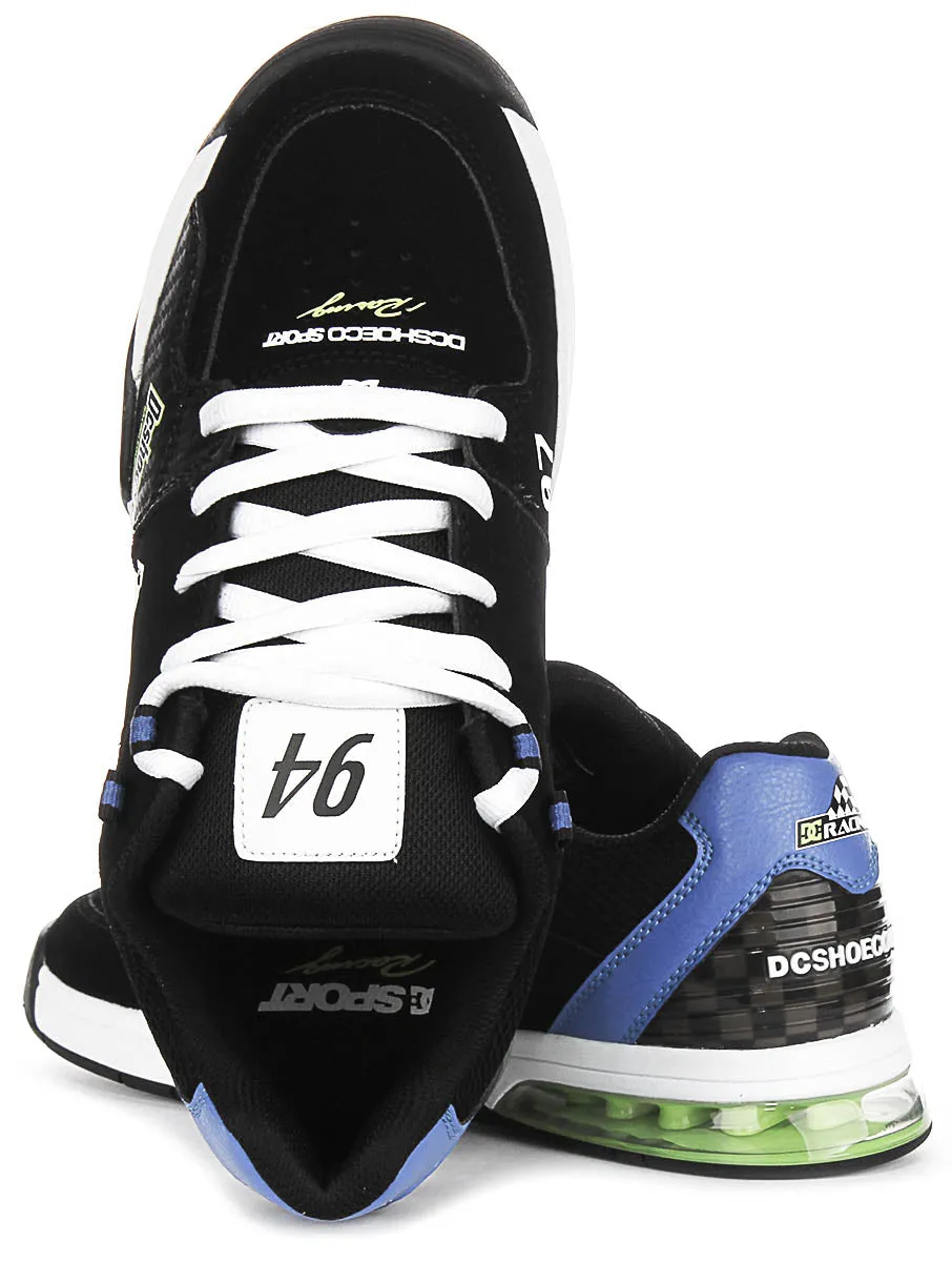 Balanced Stability Dc Shoes Versatile LE In Black Blue For Men