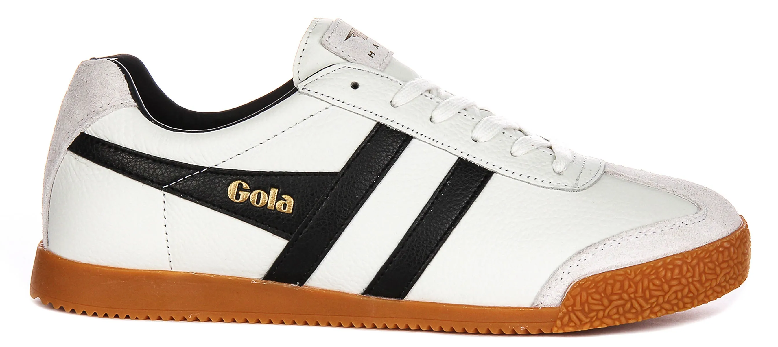 Balanced Stability Gola Classics Harrier Leather In White Black For Men