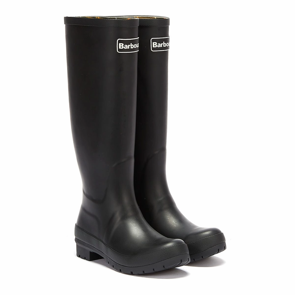 Barbour Abbey Womens Black Wellies Quick Drying