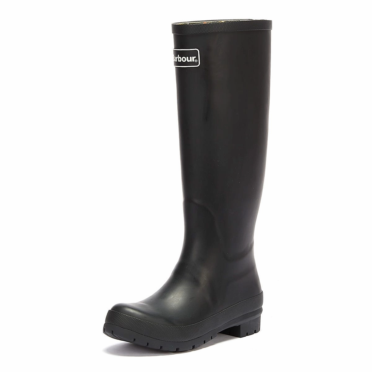 Barbour Abbey Womens Black Wellies Protective Adventure