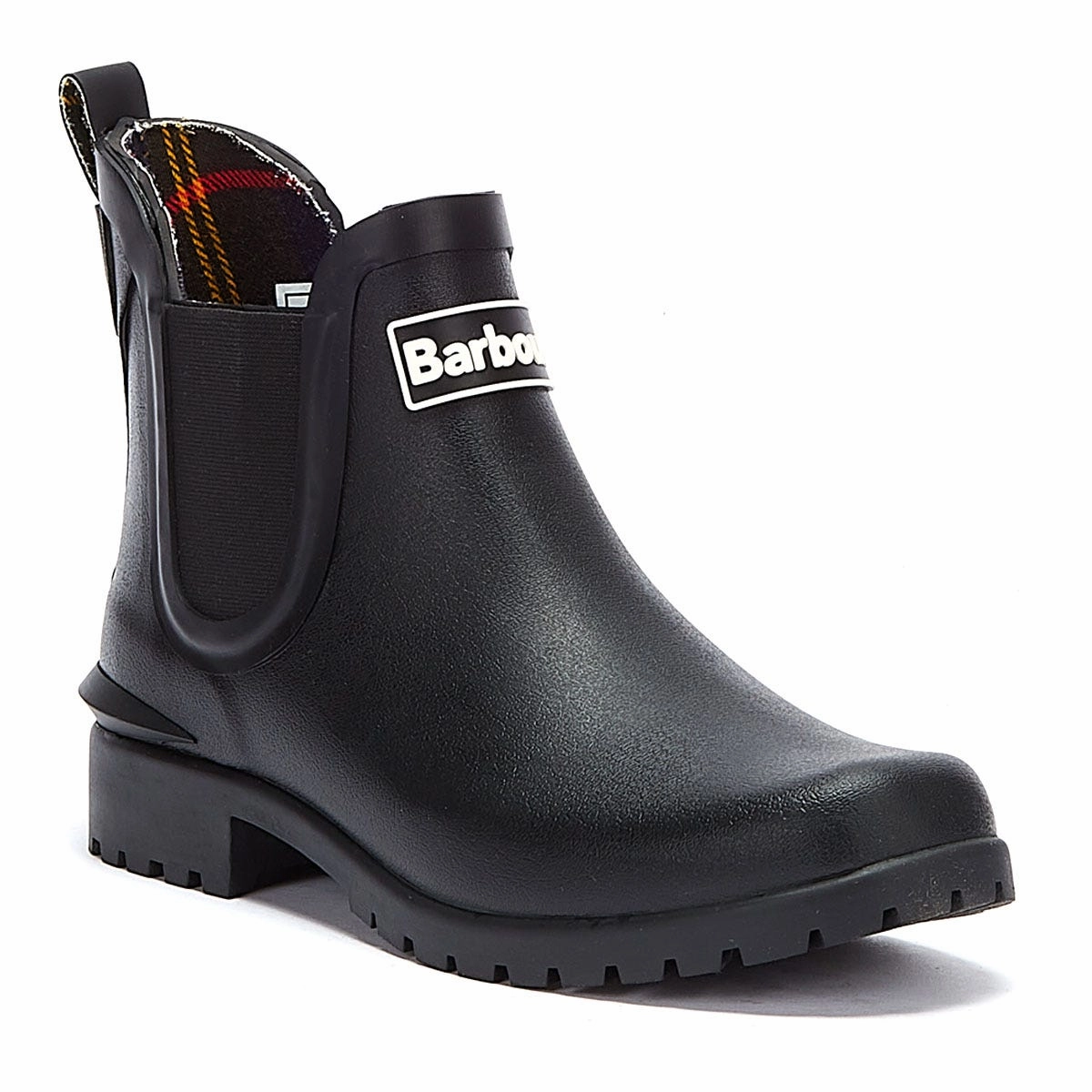 Barbour Womens Black Wilton Chelsea Boots Flexible Wear
