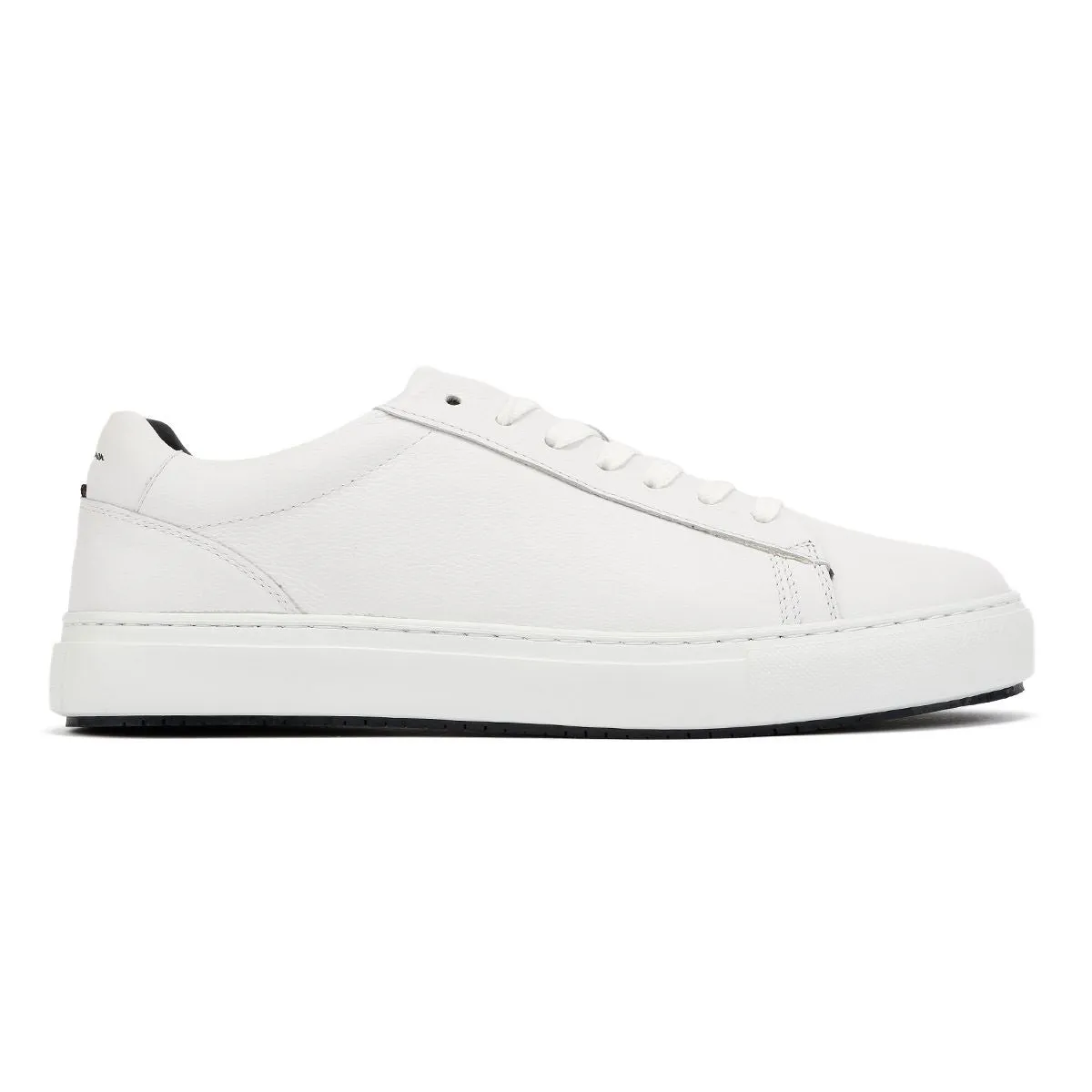 Ben Sherman Ace Cupsole Leather Men's White Trainers Speed lacing