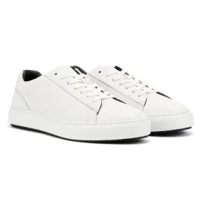 Ben Sherman Ace Cupsole Leather Men's White Trainers Studio Workout Walk Mode