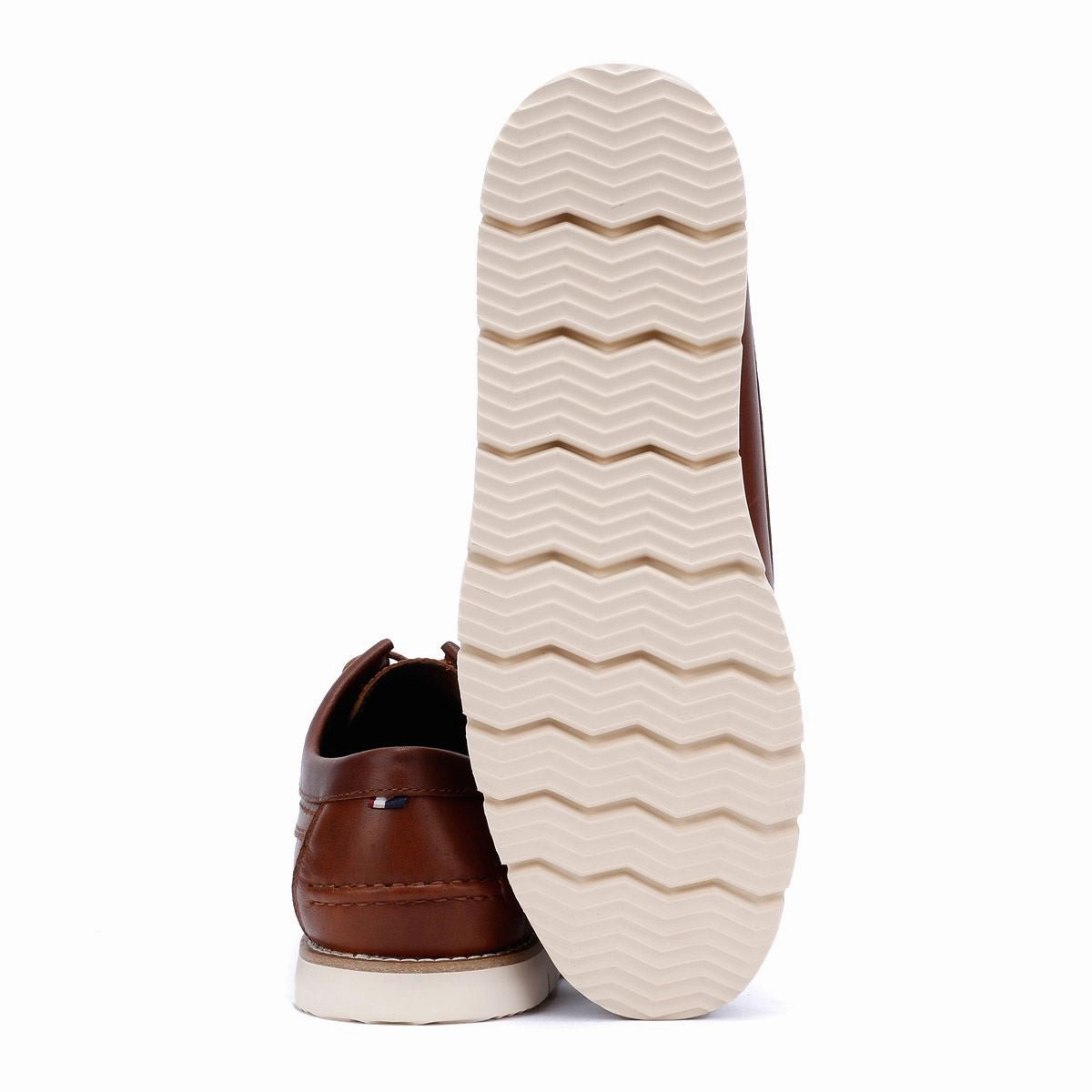 Ben Sherman Soho Suede Men's Brown Lace-Up Shoes Travel Step Glide-Out